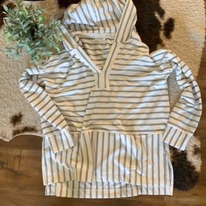 Large hooded sweatshirt